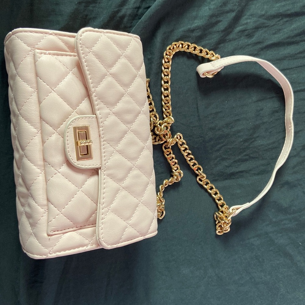 L.A. EXPRESS Pink Handbag - Picture 1 of 3